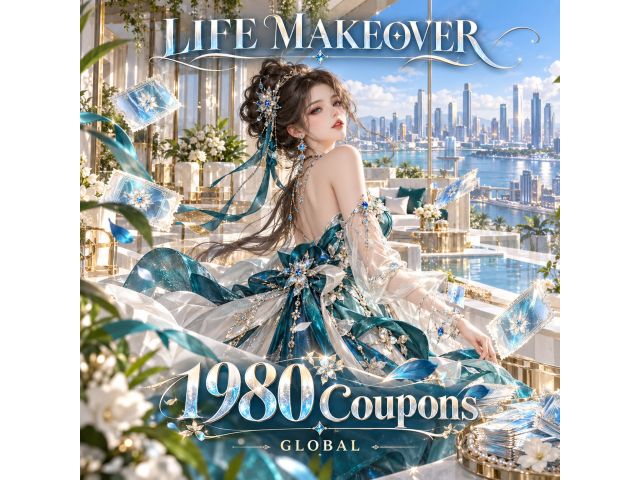 Life Makeover (Global) — 1980 Coupons (по User ID)