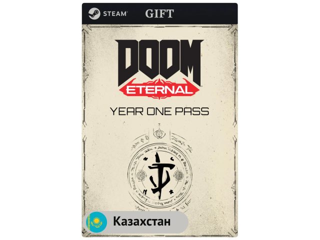 Игра DOOM Eternal Year One Pass для PC (ПК) Steam, Steam Deck, GIFT Казахстан