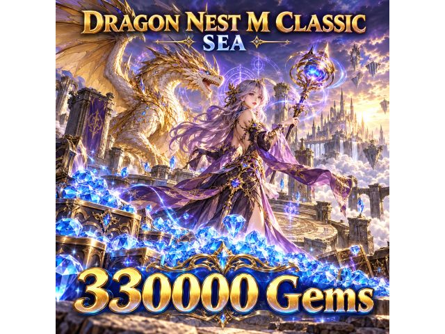 Dragon Nest M Classic (SEA) — 330000 Gems