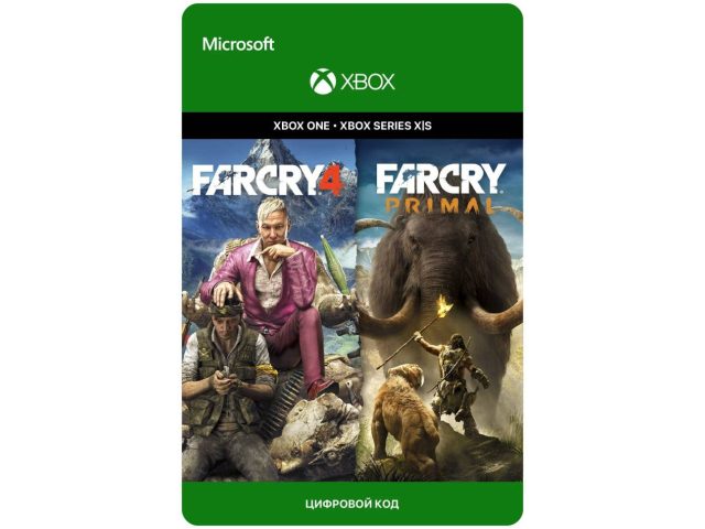 Игра FAR CRY 4 + FAR CRY PRIMAL BUNDLE EDITION для Xbox One/Series X S, электронный ключ
