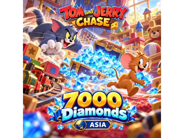 Tom and Jerry: Chase (Asia) — 7000 Diamonds