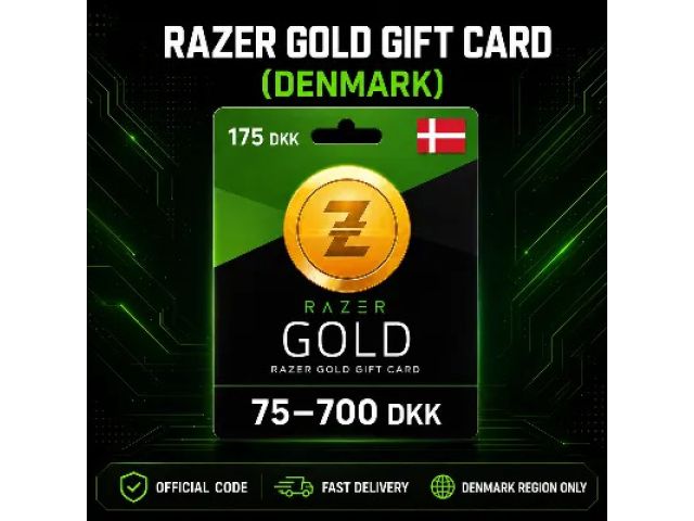 Razer Gold (DK) 75 DKK Дания - цифровая карта
