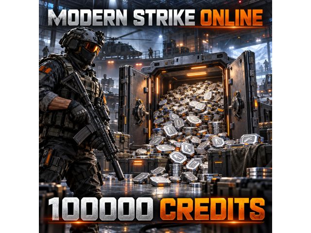 Modern Strike Online — 100000 Credits (пополнение по Player ID)