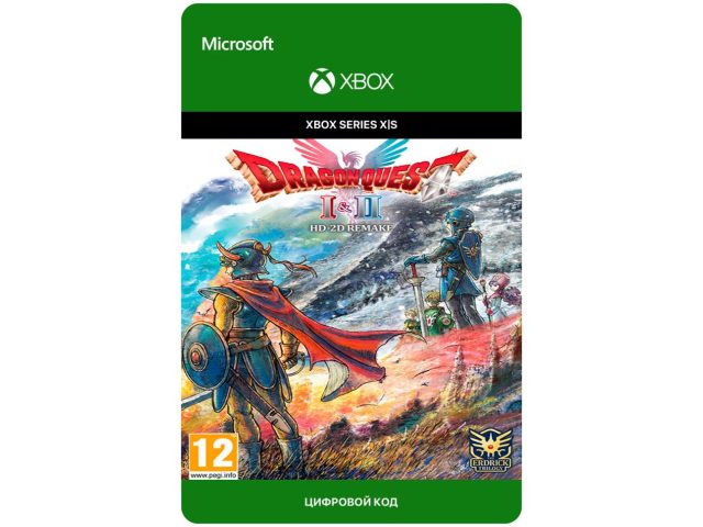 Игра DRAGON QUEST I &amp; II HD-2D REMAKE для Xbox Series X S, электронный ключ