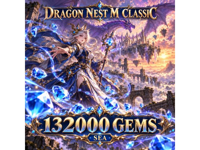 Dragon Nest M Classic (SEA) — 132000 Gems