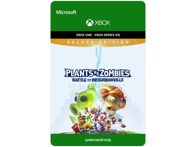 Игра Plants vs Zombies: Battle for Neighborville - Deluxe Edition для Xbox One/Series X S, электронный ключ