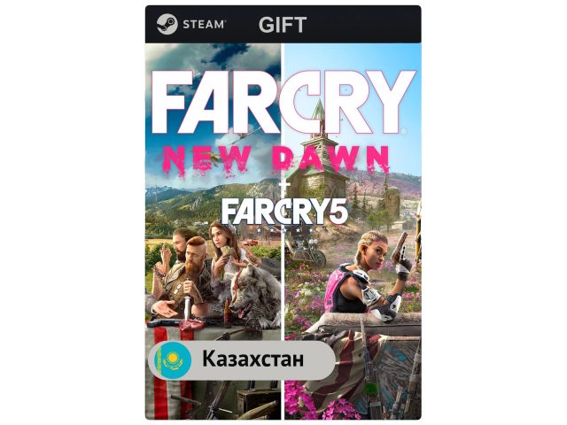 Игра Far Cry 5 + Far Cry New Dawn Deluxe Edition Bundle для PC (ПК) Steam, Steam Deck, GIFT Казахстан