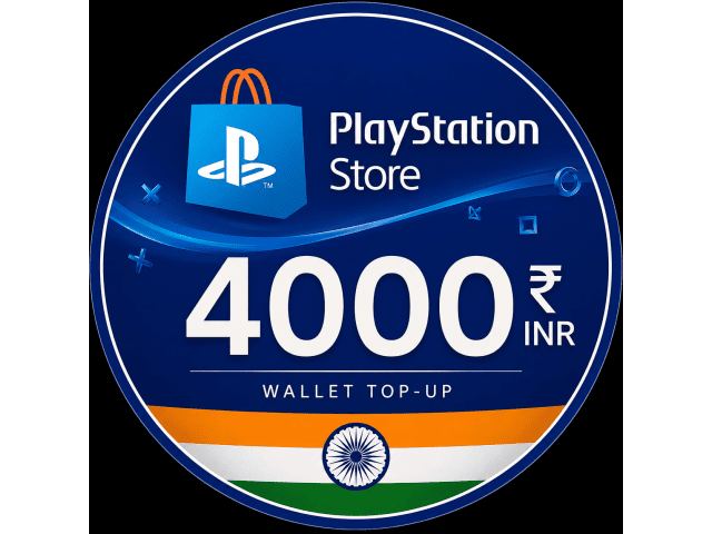 PlayStation(PSN) 4000 INR(Rupee) India