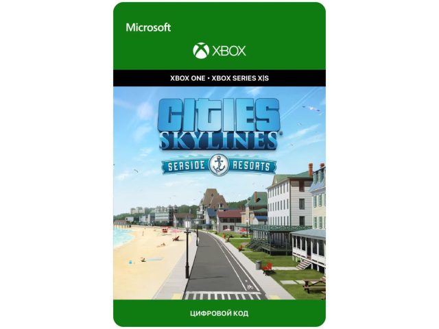Дополнение Cities: Skylines - Seaside Resorts (DLC) для Xbox One/Series X S, электронный ключ