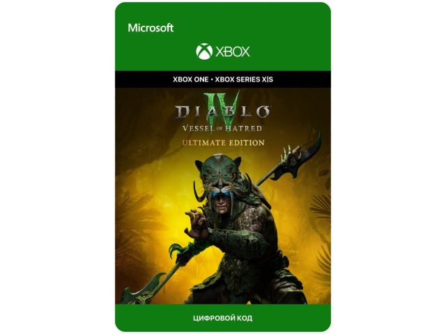 DLC Дополнение Diablo IV: Vessel of Hatred - Ultimate Edition для Xbox One/Series X S, электронный ключ