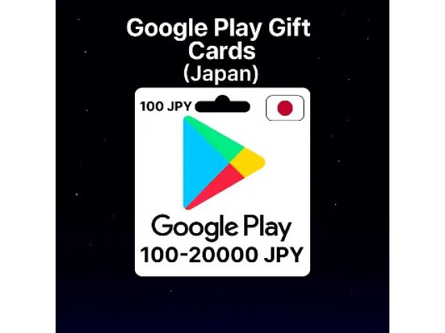 Google Play (JP) 1000 JPY Япония - цифровая карта