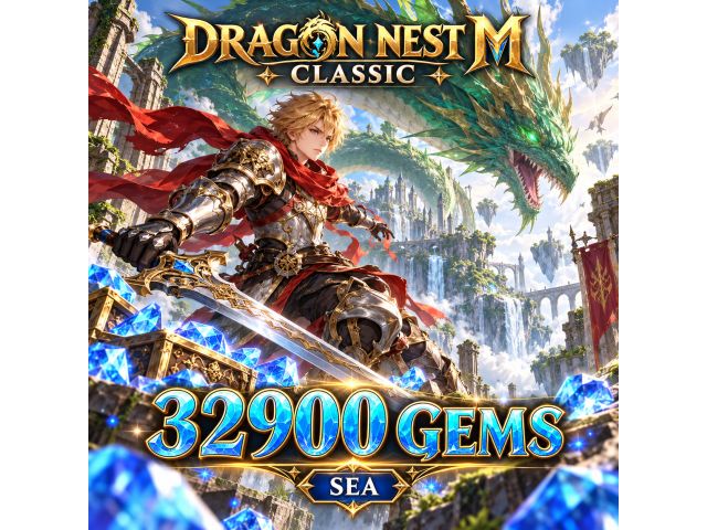 Dragon Nest M Classic (SEA) — 32900 Gems