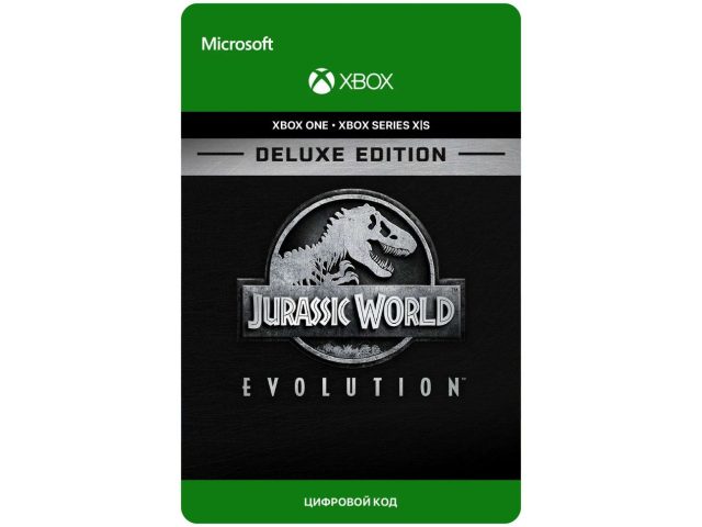 Игра Jurassic World Evolution - Deluxe Bundle Edition для Xbox One/Series X S, электронный ключ