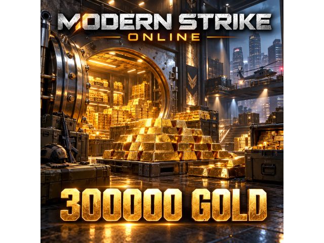 Modern Strike Online — 300000 Gold (пополнение по Player ID)