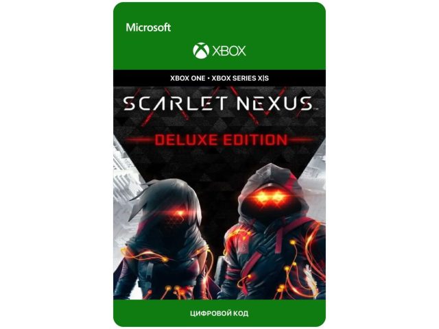 Игра SCARLET NEXUS - Deluxe Edition для Xbox One/Series X S, электронный ключ