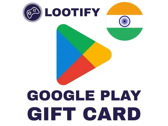 Google Play (IN) 50 INR Индия - цифровая карта