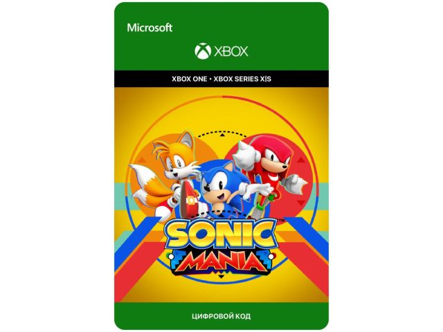 Игра Sonic Mania для Xbox One/Series X S, электронный ключ