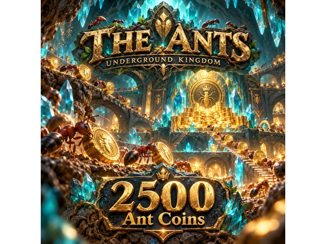 The Ants: Underground Kingdom — 2500 Ant Coins (по User ID)