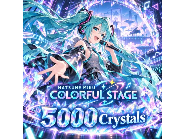 Hatsune Miku: Colorful Stage — 5000 Crystals