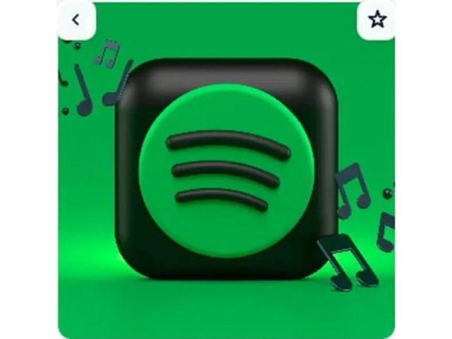 Spotify (US) 120 USD США - цифровая карта