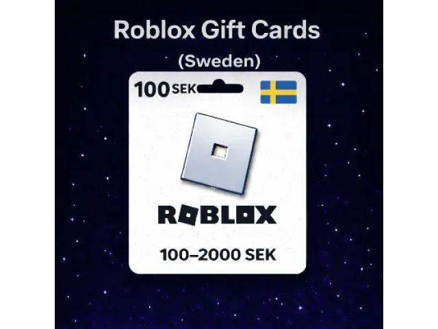 Roblox (SE) 2000 SEK Швеция - цифровая карта