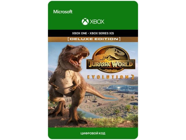 Игра Jurassic World Evolution 2 - Deluxe Edition для Xbox One/Series X S, электронный ключ