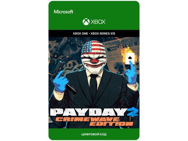 Игра PAYDAY 2: CRIMEWAVE EDITION для Xbox One/Series X S, электронный ключ