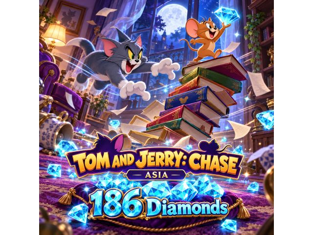 Tom and Jerry: Chase (Asia) — 186 Diamonds