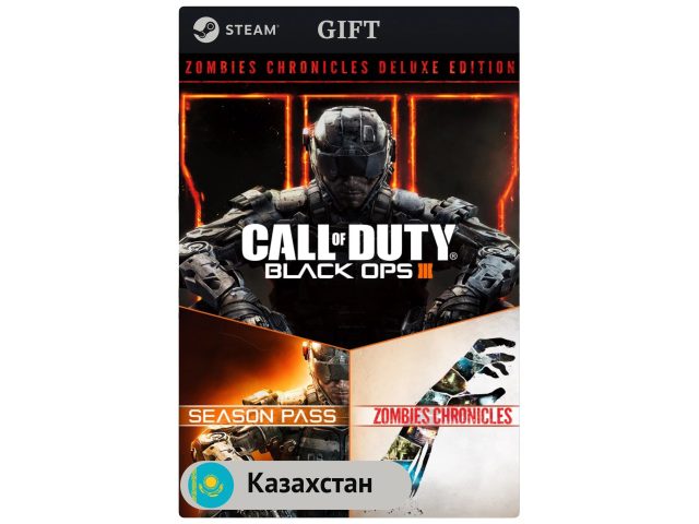Игра Call of Duty: Black Ops III - Zombies Deluxe для PC (ПК) Steam, Steam Deck, GIFT Казахстан