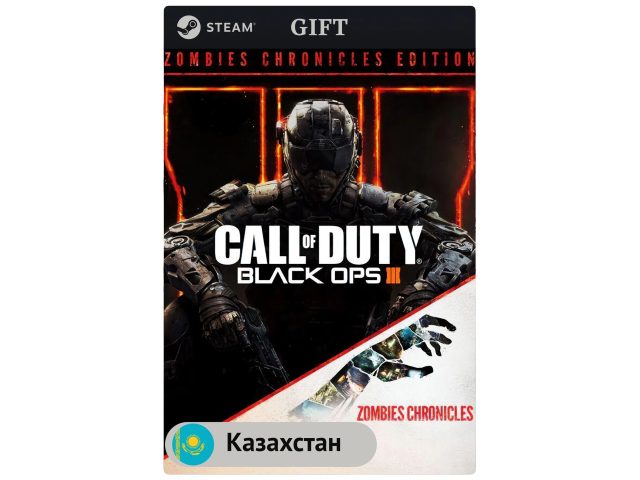 Игра Call of Duty: Black Ops III - Zombies Chronicles Edition для PC (ПК) Steam, Steam Deck, GIFT Казахстан