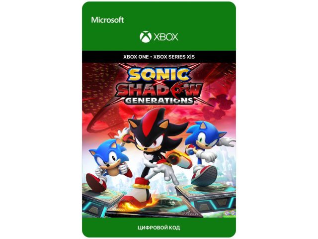Игра Sonic X Shadow Generations для Xbox One/Series X S, электронный ключ