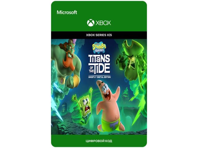Игра SPONGEBOB SQUAREPANTS: TITANS OF THE TIDE - Ghostly Digital Edition для Xbox Series X S, электронный ключ