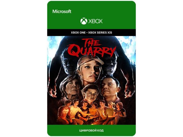 Игра The Quarry для Xbox One, электронный ключ