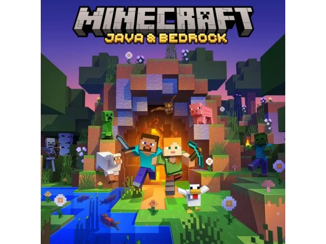Игра Minecraft: Java &amp; Bedrock Edition для PC, полностью на русском языке, электронный ключ