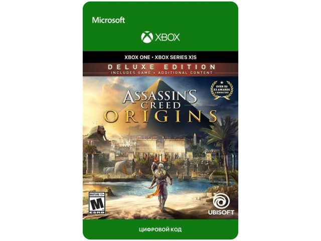 Игра Assassin's Creed Истоки (Origins) Deluxe Edition для Xbox One/Series X S, электронный ключ