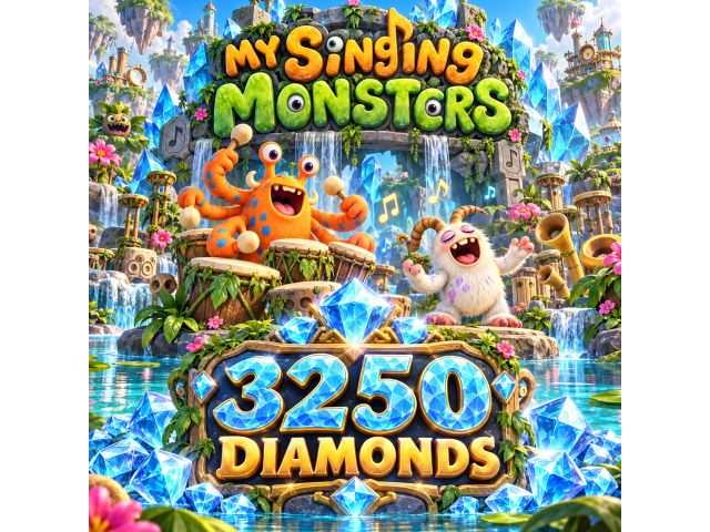 My Singing Monsters — 3250 Diamonds