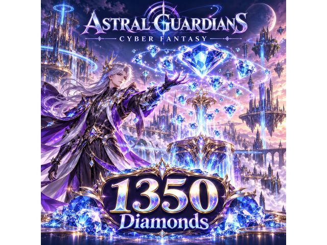 Astral Guardians: Cyber Fantasy — 1350 Diamonds