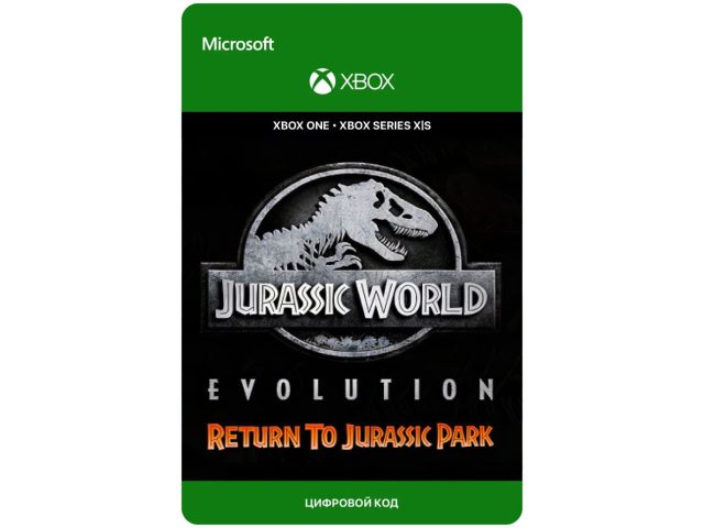 Дополнение JURASSIC WORLD EVOLUTION: RETURN TO JURASSIC PARK (DLC) для Xbox One/Series X S, электронный ключ