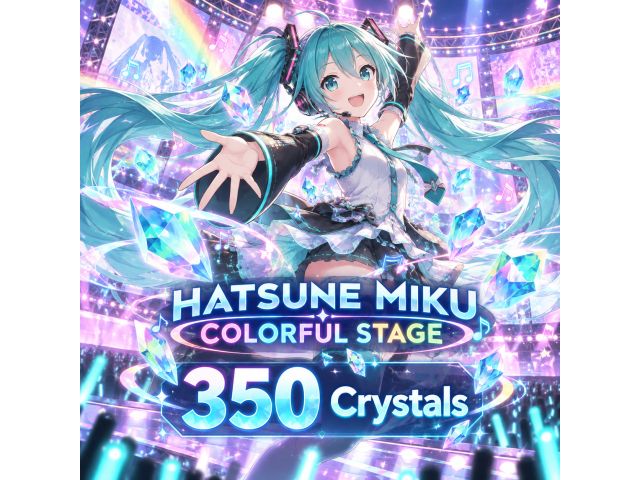 Hatsune Miku: Colorful Stage — 350 Crystals