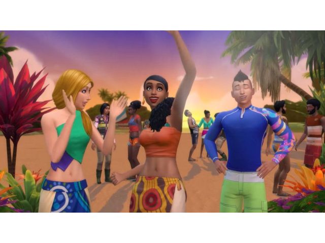 Игра THE SIMS 4 жизнь на острове DLC для PC, EA app (Origin), электронный ключ