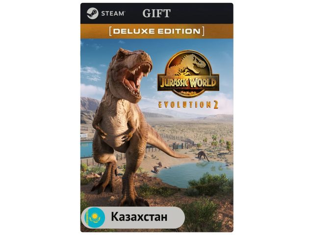 Игра Jurassic World Evolution 2 Deluxe Edition для PC (ПК) Steam, Steam Deck, GIFT Казахстан