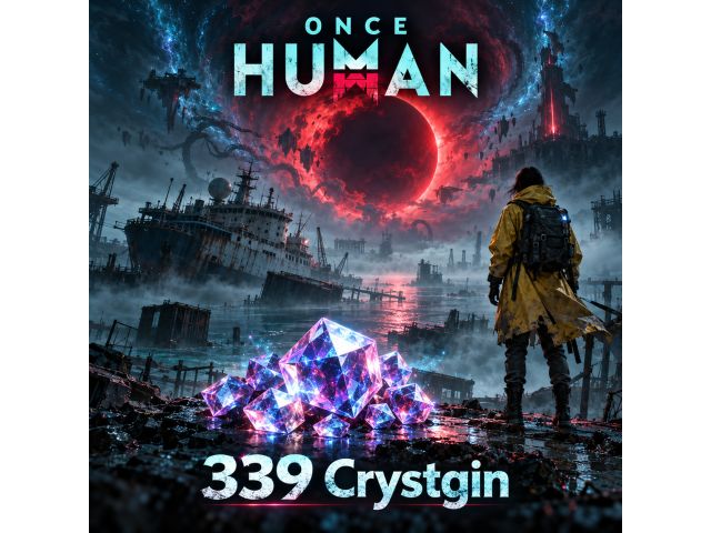 Once Human — 339 Crystgin (пополнение по ID)