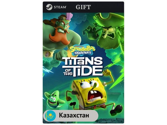 Игра SpongeBob SquarePants: Titans of the Tide для PC (ПК) Steam, Steam Deck, GIFT Казахстан