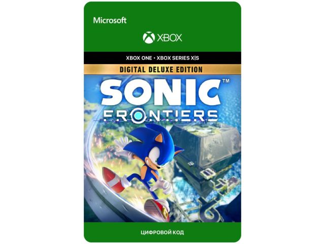 Игра Sonic Frontiers Deluxe Edition для Xbox One/Series X S, электронный ключ