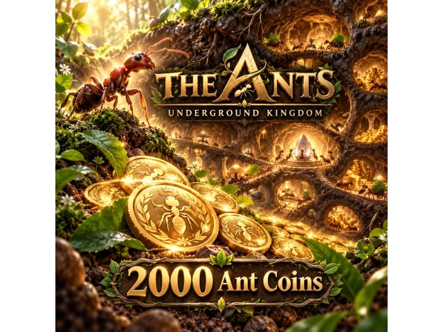 The Ants: Underground Kingdom — 2000 Ant Coins (по User ID)