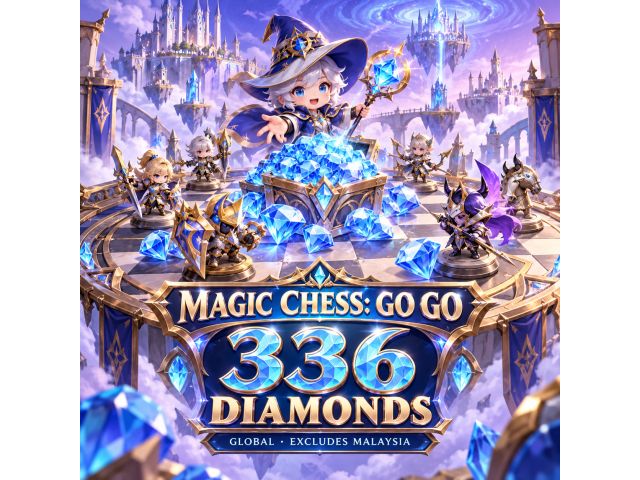 Magic Chess: Go Go — 336 Diamonds (Global, кроме Малайзии)