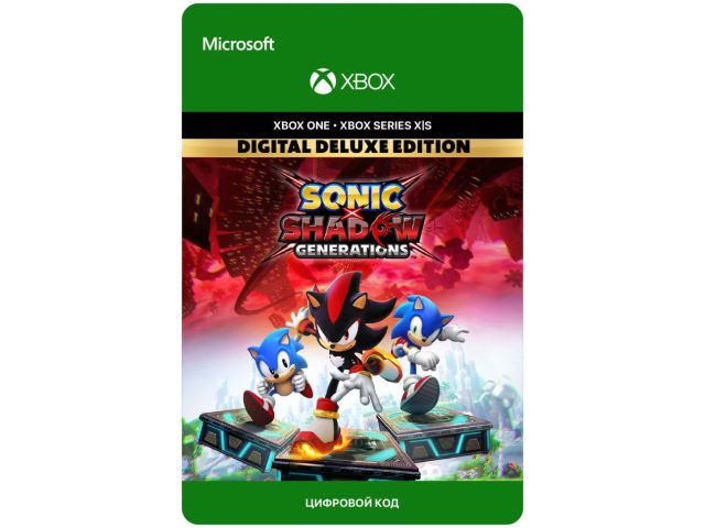 Игра Sonic X Shadow Generations - Digital Deluxe Edition для Xbox One/Series X S, электронный ключ