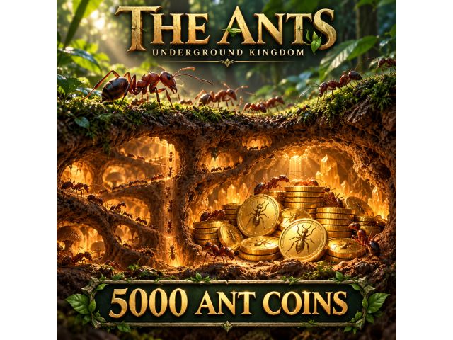 The Ants: Underground Kingdom — 5000 Ant Coins (по User ID)