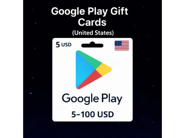 Google Play (US) 200 USD United States - digital card