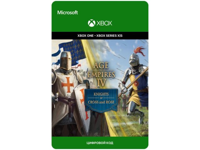 Дополнение Age of Empires IV: Knights of Cross and Rose (DLC) для Xbox One/Series X S, электронный ключ
